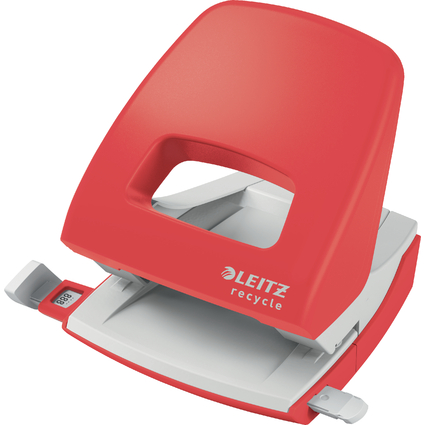 LEITZ Perforateur NeXXt Recycle, rouge