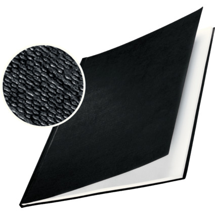 LEITZ Chemise pour reliure impressBind, A4, 7 mm, noir