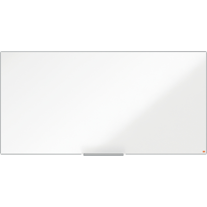 nobo Tableau blanc mural Impression Pro Emaille, (L)1.800 x