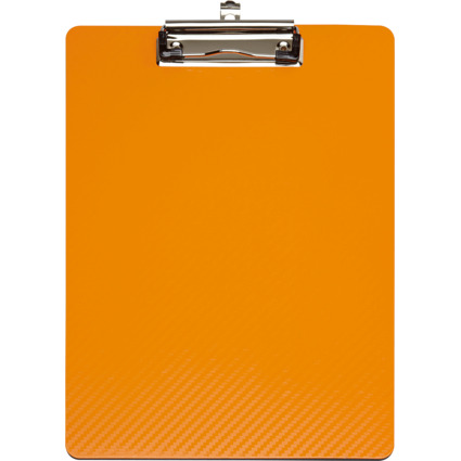 MAUL Porte-bloc avec pince MAULflexx, A4, orange / noir