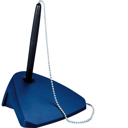 MAUL Porte-stylo, avec une chainette, bleu