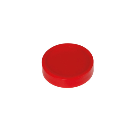 MAUL Aimant industriel, diamtre: 29 mm, 1 kg, rouge