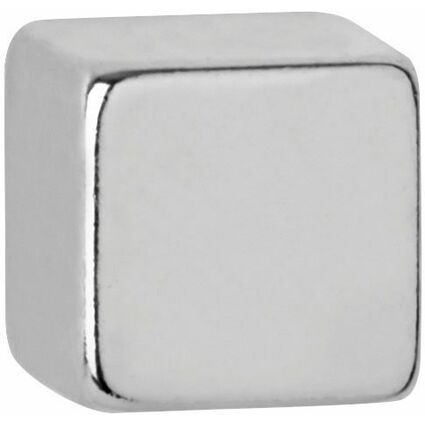 MAUL Aimant nodyme cube, 7 mm, capacit d'adhrence: 1,6 kg