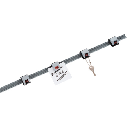 MAUL Rail pour clips  rouleau, longueur: 1.000mm, gris