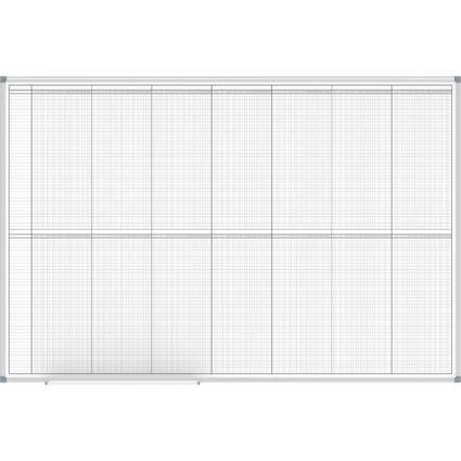 MAUL Tableau de planning annuel 14 mois, (L)1500 x (H)1000mm