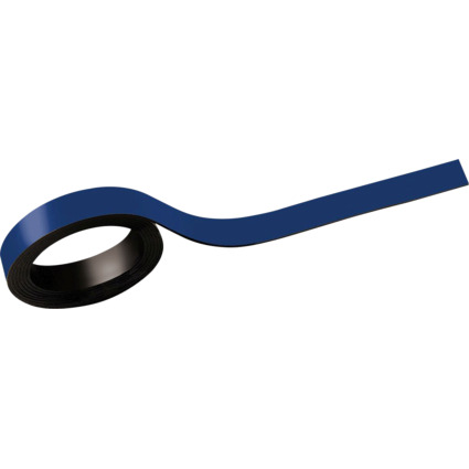 MAUL Bandes magntiques, (l)10 mm x (L)1.000 mm, bleu