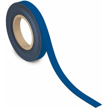 MAUL Ruban magntique, 20 mm x 10 m, paisseur: 1 mm, bleu