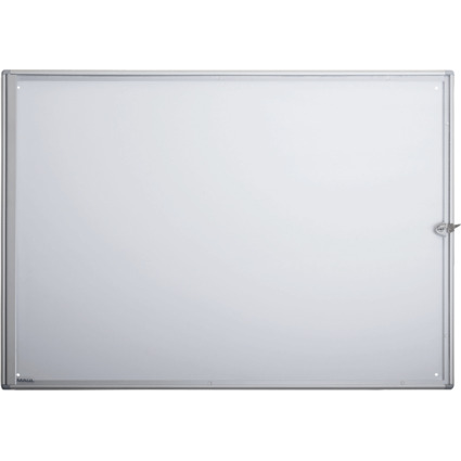 MAUL Vitrine d'affichage MAULextraslim, 8 x A4, aluminium