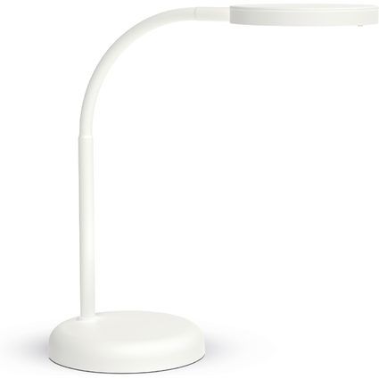 MAUL Lampe de bureau  LED MAULjoy, socle, blanc