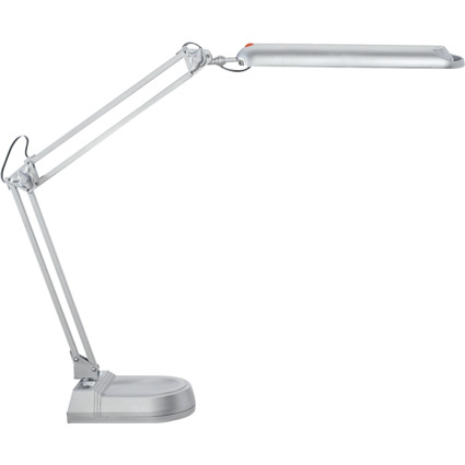 MAUL Lampe de bureau  LED MAULatlantic, socle, argent