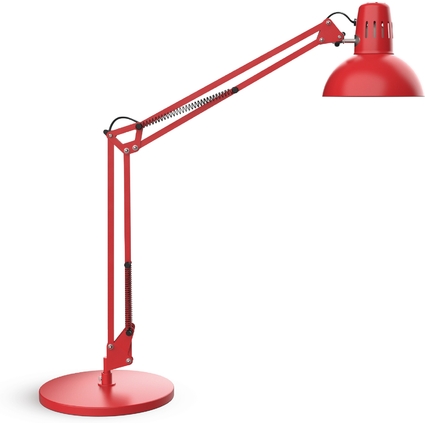 MAUL Lampe de bureau  LED MAULstudy, avec pied, rouge
