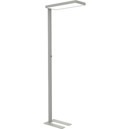 MAUL Lampadaire  LED MAULstudy, variateur, argent