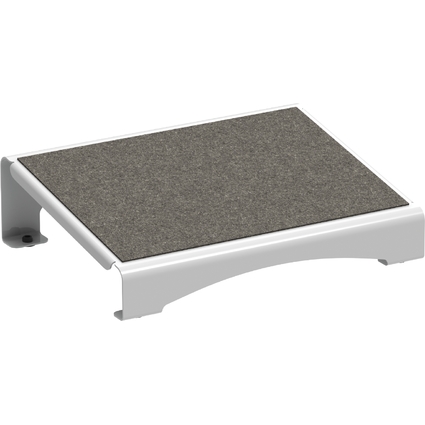 MAUL Repose-pieds MAULflair, métal, 400 x 300 mm, blanc