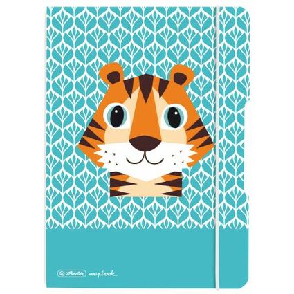 herlitz Carnet my.book flex "Cute Animals Tiger", A5