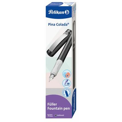 Pelikan Stylo plume Pina Colada, anthracite