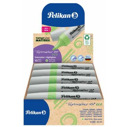 Pelikan Surligneur 490 eco, vert fluo