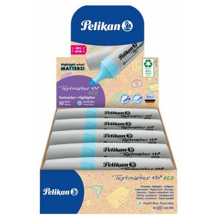 Pelikan Surligneur 490 eco, bleu pastel