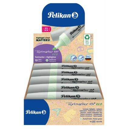 Pelikan Surligneur 490 eco, vert pastel