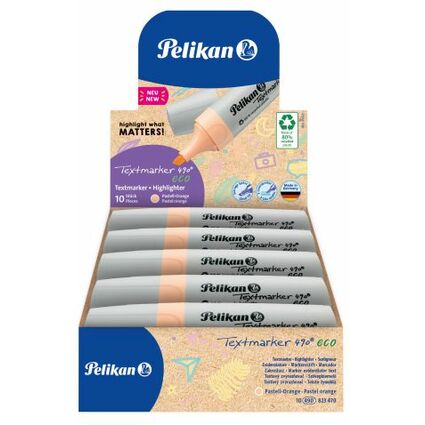 Pelikan Surligneur 490 eco, orange pastel