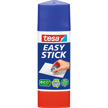 tesa ecoLogo Easy Stick Bton de colle, sans solvant, 25 g
