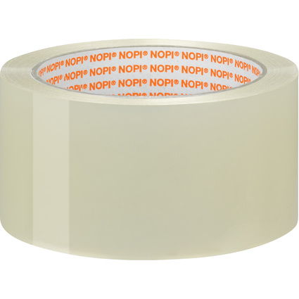 NOPI Ruban adhsif universel pour emballage, 50 mm x 66 m
