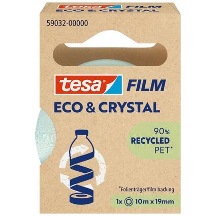 tesa Film ruban adhsif ECO & CRYSTAL, 19 mm x 10 m