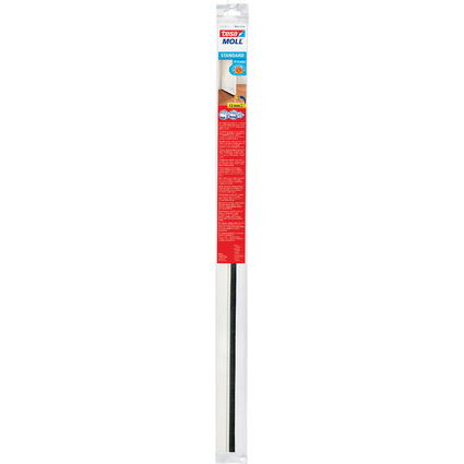 tesa Moll STANDARD Isolation bas de porte, 37 mm x 1m, blanc