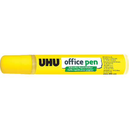 UHU Stylo de colle office pen, sans solvant, 60 g