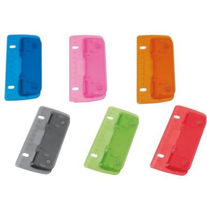 WEDO Perforateur de poche, capacit: 3 feuilles, couleurs