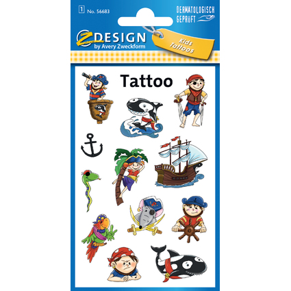 ZDesign KIDS Tatouages "pirates"