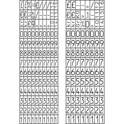 AVERY Zweckform Etiqueteuse de prix, 2 lignes, 18 chiffres