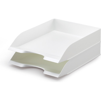 DURABLE Corbeille  courrier BASIC, superposable, blanc