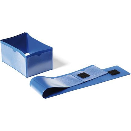 DURABLE Porte-tiquette pour pied de palette, bleu