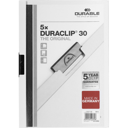 DURABLE Chemise  clip DURACLIP ORIGINAL 30, A4