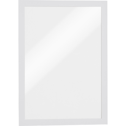 DURABLE Cadre d'affichage magntique DURAFRAME, A4, blanc