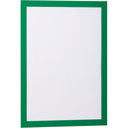 DURABLE Cadre d'affichage magntique DURAFRAME, A4, vert