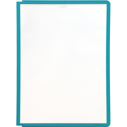 DURABLE Plaque pochette SHERPA, format A4, cadre: vert