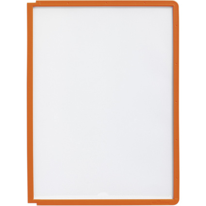 DURABLE Plaque pochette SHERPA, A4, cadre: orange