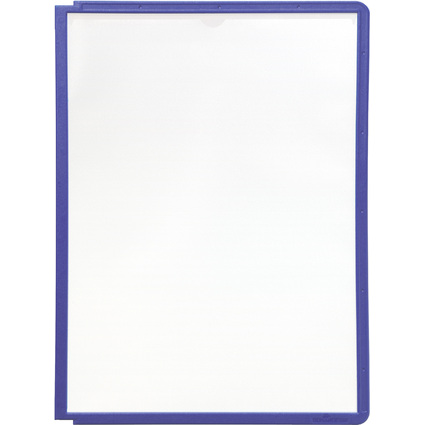 DURABLE Plaque pochette SHERPA, A4, cadre: bleu-violet