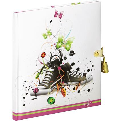 PAGNA Journal intime "Chucks", 80 g/m2, 128 pages