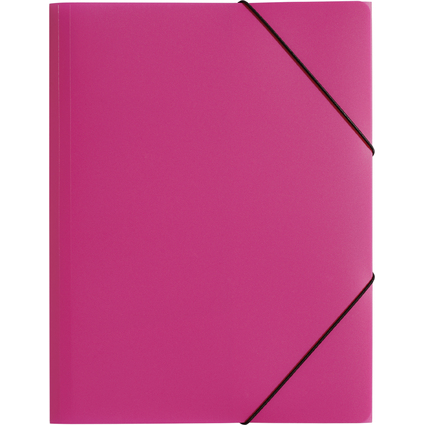 PAGNA Chemise  lastique "Trend Colours", A3, rose sombre