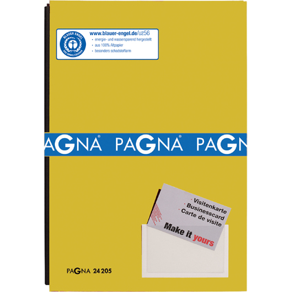 PAGNA parapheur Color, format A4, 20 compartiments, jaune