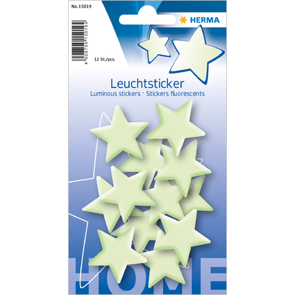 HERMA Stickers fluorescents Home "Sterne Mini"