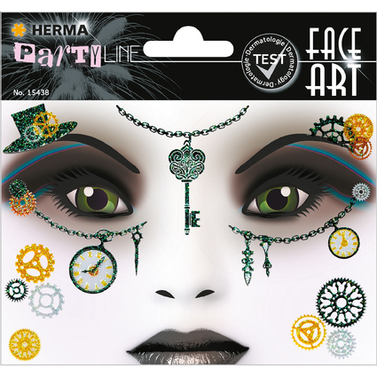 HERMA Face Art Sticker visage "Steam Punk Amelia"