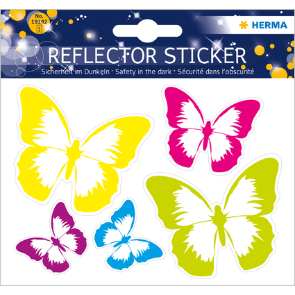 HERMA Autocollants rflecteurs "papillon",