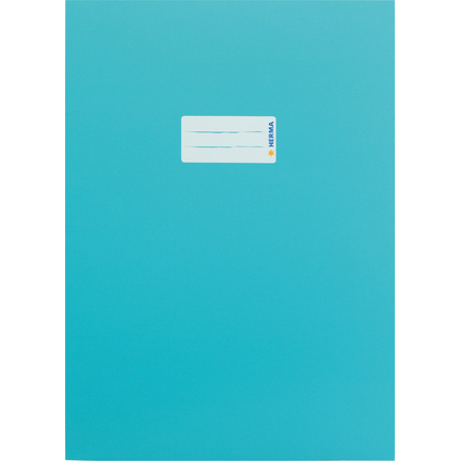 HERMA Protge-cahier, en carton, A4, turquoise