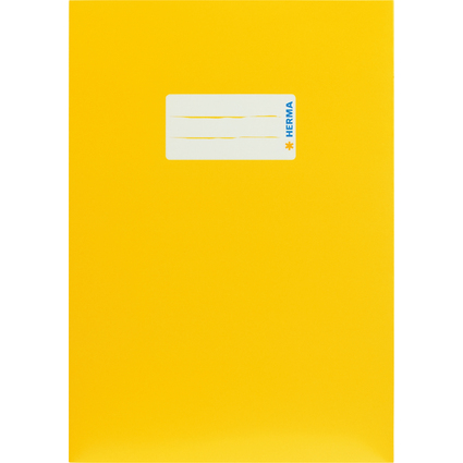 HERMA Protge-cahier, en carton, A5, jaune