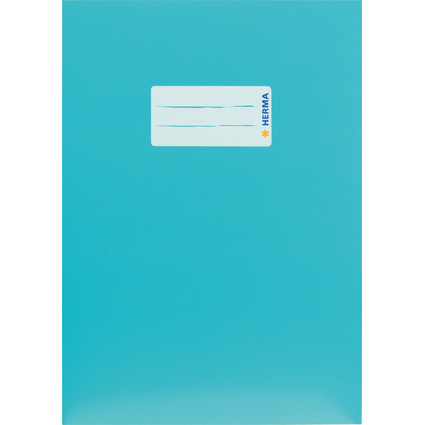 HERMA Protge-cahier, en carton, A5, turquoise