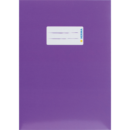 HERMA Protge-cahier, en carton, A5, violet