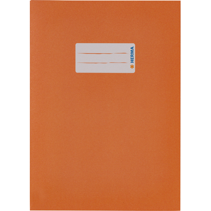 HERMA Protge-cahier, en papier, A5, orange